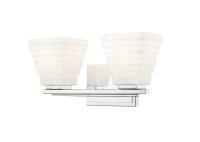 Two Light Vanity by Z-Lite - Annalise Collection, Chrome Finish - 7514-2V-CH