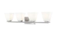 Four Light Vanity by Z-Lite - Annalise Collection, Brushed Nickel Finish - 7514-4V-BN