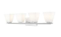 Four Light Vanity by Z-Lite - Annalise Collection, Chrome Finish - 7514-4V-CH