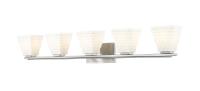 Five Light Vanity by Z-Lite - Annalise Collection, Brushed Nickel Finish - 7514-5V-BN