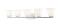 Five Light Vanity by Z-Lite - Annalise Collection, Chrome Finish - 7514-5V-CH