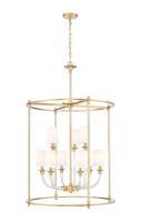 Nine Light Chandelier by Z-Lite - Katerina Collection, Rubbed Brass Finish - 1950-9C-RB