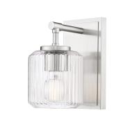 One Light Wall Sconce by Z-Lite - Landon Collection, Brushed Nickel Finish - 7515-1S-BN