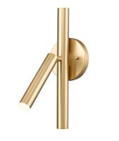 LED Wall Sconce by Z-Lite - Forest Collection, Modern Gold Finish - 919-3S-MGLD-LED