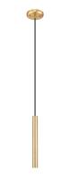 LED Pendant by Z-Lite - Forest Collection, Modern Gold Finish - 919MP12-MGLD-LED