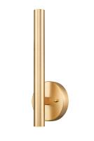 LED Wall Sconce by Z-Lite - Forest Collection, Modern Gold Finish - 919S-MGLD-LED