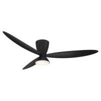 58"Ceiling Fan by Minka Aire - Hourglass Collection, Coal Black Finish - F468L-CL