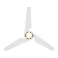 60"Ceiling Fan by Minka Aire - Switch Collection, Flat White Finish - F636L-WHF