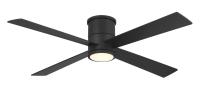 54"Ceiling Fan by Minka Aire - Falco Collection, Coal Black Finish - F797L-CL