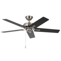 52"Ceiling Fan by Kuzco Lighting - Erikson Collection, Brushed Nickel Finish - CF78752-BN-NLP
