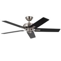 52"Ceiling Fan by Kuzco Lighting - Erikson Collection, Brushed Nickel Finish - CF78752-BN-NLW