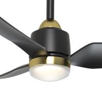 42"Ceiling Fan by Kuzco Lighting - Hugo Collection, Brushed Gold/Matte Black Finish - CF92942-BG/MB