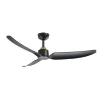 52"Ceiling Fan by Kuzco Lighting - Hugo Collection, Brushed Gold/Matte Black Finish - CF92952-BG/MB