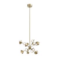 LED Pendant by Kuzco Lighting - Geode Collection, Brushed Gold Finish - CH50825-BG
