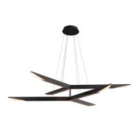 LED Chandelier by Kuzco Lighting - Tachi Collection, Urban Bronze Finish - CH64242-UB-UNV-010
