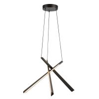 LED Chandelier by Kuzco Lighting - Lex Collection, Urban Bronze Finish - CH68127-UB-UNV