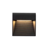 LED Exterior Wall Sconce by Kuzco Lighting - Casa Collection, Black Finish - EW27905-BK