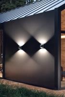 LED Exterior Wall Sconce by Kuzco Lighting - Ellis Collection, Black Finish - EW33806-BK-UNV-010