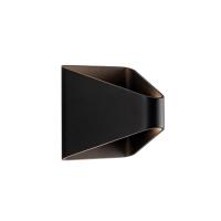 LED Exterior Wall Sconce by Kuzco Lighting - Ellis Collection, Black Finish - EW33806-BK-UNV-010