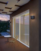 LED Exterior Wall Sconce by Kuzco Lighting - Rene Collection, Black Finish - EW39506-BK-UNV