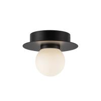 LED Flush Mount by Kuzco Lighting - Elixir Collection, Black Finish - FM15506-BK-UNV