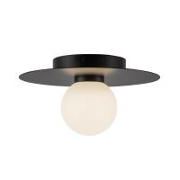 LED Flush Mount by Kuzco Lighting - Elixir Collection, Black Finish - FM15510-BK-UNV
