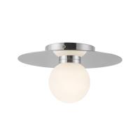 LED Flush Mount by Kuzco Lighting - Elixir Collection, Chrome Finish - FM15510-CH-UNV