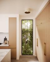 LED Flush Mount by Kuzco Lighting - Etta Collection, Pearl White Finish - FM16512-PW-3WCCT-UNV