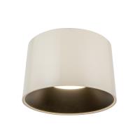 LED Flush Mount by Kuzco Lighting - Etta Collection, Pearl White Finish - FM16520-PW-3WCCT-UNV