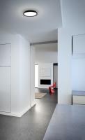 LED Flush Mount by Kuzco Lighting - Hampton Collection, Black Finish - FM43117-BK-5CCT