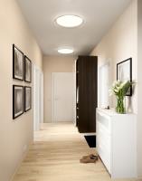 LED Flush Mount by Kuzco Lighting - Hampton Collection, Clear Finish - FM43117-CL-5CCT