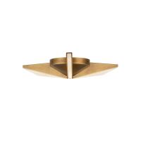 LED Flush Mount by Kuzco Lighting - Tachi Collection, Vintage Brass Finish - FM64215-VB