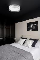 LED Flush Mount by Kuzco Lighting - Dalton Collection, White Organza Finish - FM7916-WOR-5CCT
