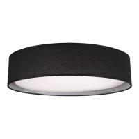 LED Flush Mount by Kuzco Lighting - Dalton Collection, Black Finish - FM7920-BK-5CCT