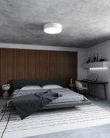 LED Flush Mount by Kuzco Lighting - Dalton Collection, White Finish - FM7920-WH-5CCT