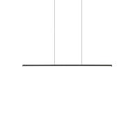 LED Linear Pendant by Kuzco Lighting - Chute Collection, Black Finish - LP14935-BK-UNV
