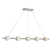 LED Linear Pendant by Kuzco Lighting - Elixir Collection, Chrome Finish - LP15548-CH-UNV