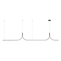 LED Linear Pendant by Kuzco Lighting - Thread Collection, Black Finish - LP17910-BK-UNV-010-RT