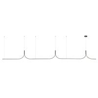 LED Linear Pendant by Kuzco Lighting - Thread Collection, Black Finish - LP17915-BK-UNV-010-RT