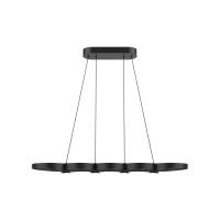 LED Linear Pendant by Kuzco Lighting - Maestro Collection, Black Finish - LP90838-BK-UNV