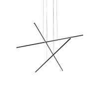 LED Pendant by Kuzco Lighting - Vega Minor Collection, Black Finish - MP18203-BK-UNV