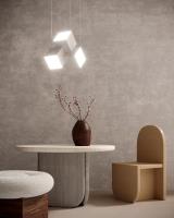LED Pendant by Kuzco Lighting - Tetra Collection, White Finish - PD20616-WH-UNV