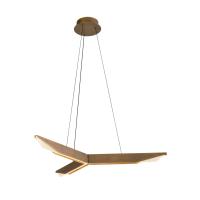 LED Pendant by Kuzco Lighting - Tachi Collection, Vintage Brass Finish - PD64231-VB-UNV-010
