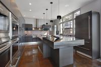 LED Pendant by Kuzco Lighting - Oxford Collection, Black Finish - PD6705-BK-UNV