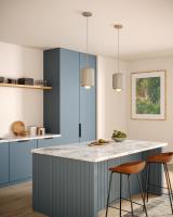 LED Pendant by Kuzco Lighting - Hayden Collection, Pearl White Finish - PD68507-PW-UNV