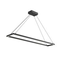 LED Pendant by Kuzco Lighting - Piazza Collection, Black Finish - PD88548-BK-UNV-010