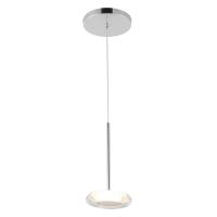 LED Pendant by Kuzco Lighting - Stephord Collection, Chrome/Clear Glass Finish - PD97204-CH/CL
