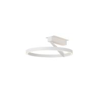 LED Semi-Flush Mount by Kuzco Lighting - Roda Collection, White Finish - SF27716-WH-3WCCT-UNV