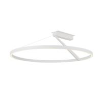 LED Semi-Flush Mount by Kuzco Lighting - Roda Collection, White Finish - SF27731-WH-3WCCT-UNV