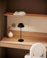 LED Table Lamp by Kuzco Lighting - Zola Collection, Black Finish - TL67914-BK